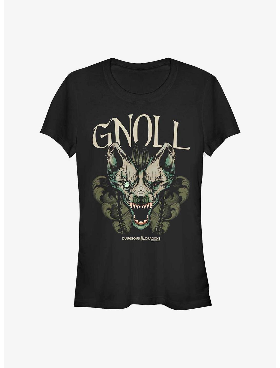 T-shirt fille icône monstre Gnoll Donjons et Dragons