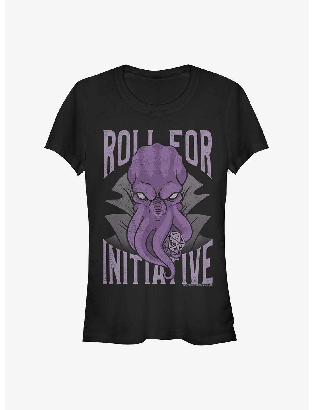 T-shirt Fille Donjons et Dragons Flagelleur Mental Initiative