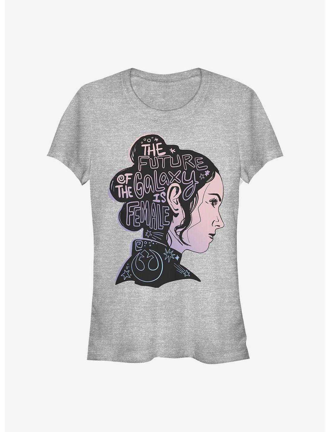 Star Wars The Future Of The Galaxy Is Female Silhouette Girls T-Shirt