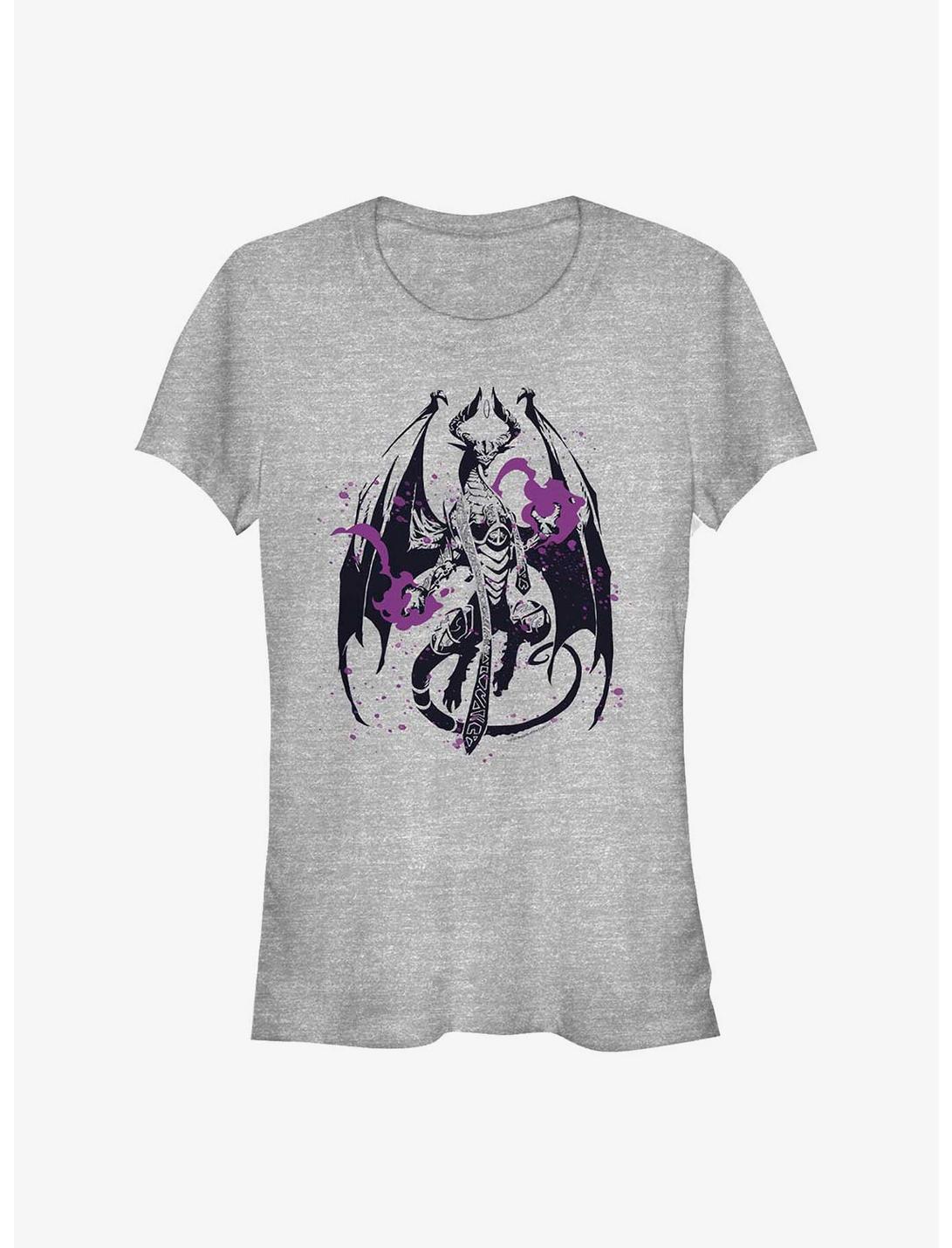 Magic The Gathering Nicol Bolas In Action Girls T-Shirt
