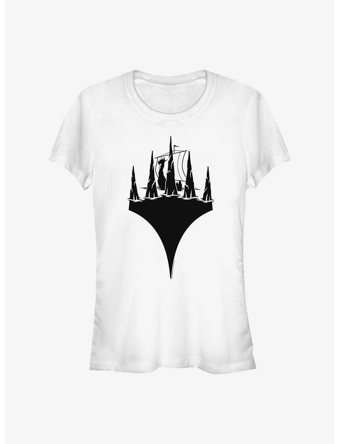 Magic The Gathering Planeswalker Viking Ship Girls T-Shirt