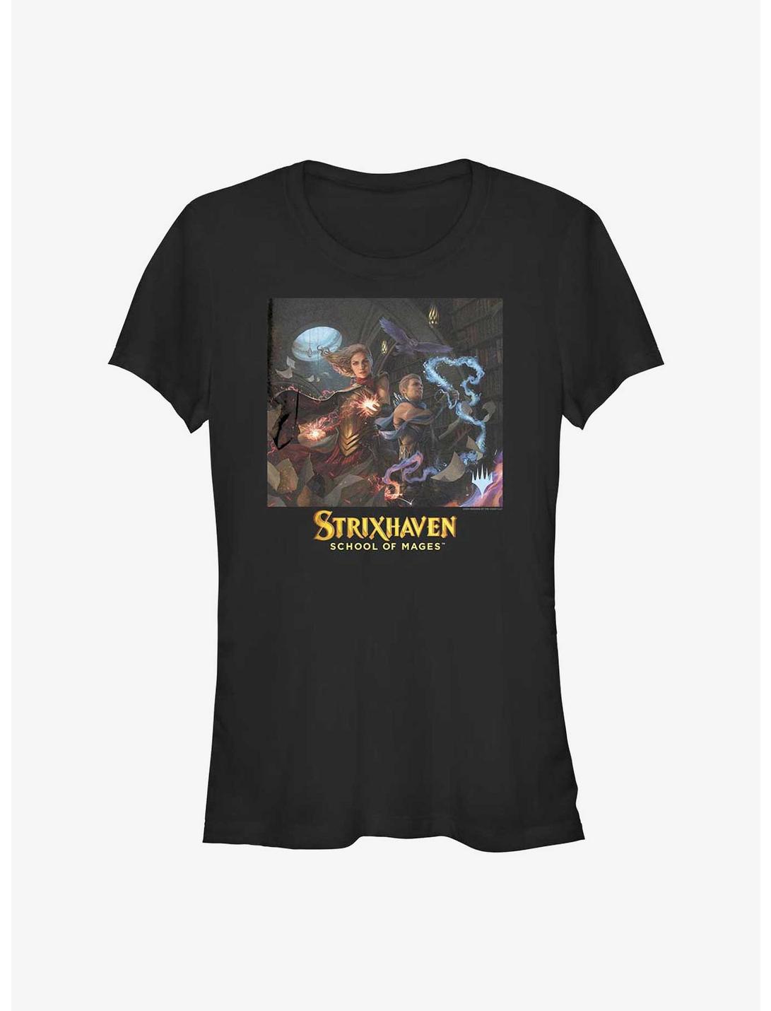 Magic The Gathering Red Blue Magic Girls T-Shirt