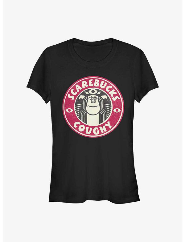 Pixar Monsters At Work Scarebucks Girls T-Shirt