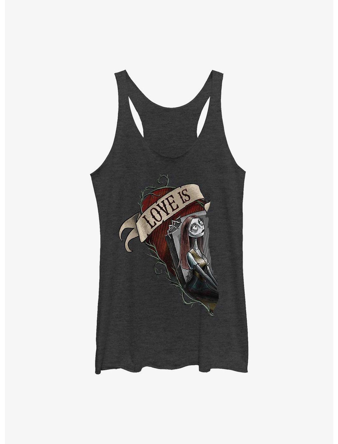 The Nightmare Before Christmas Sally Love Is Girls Tank Top