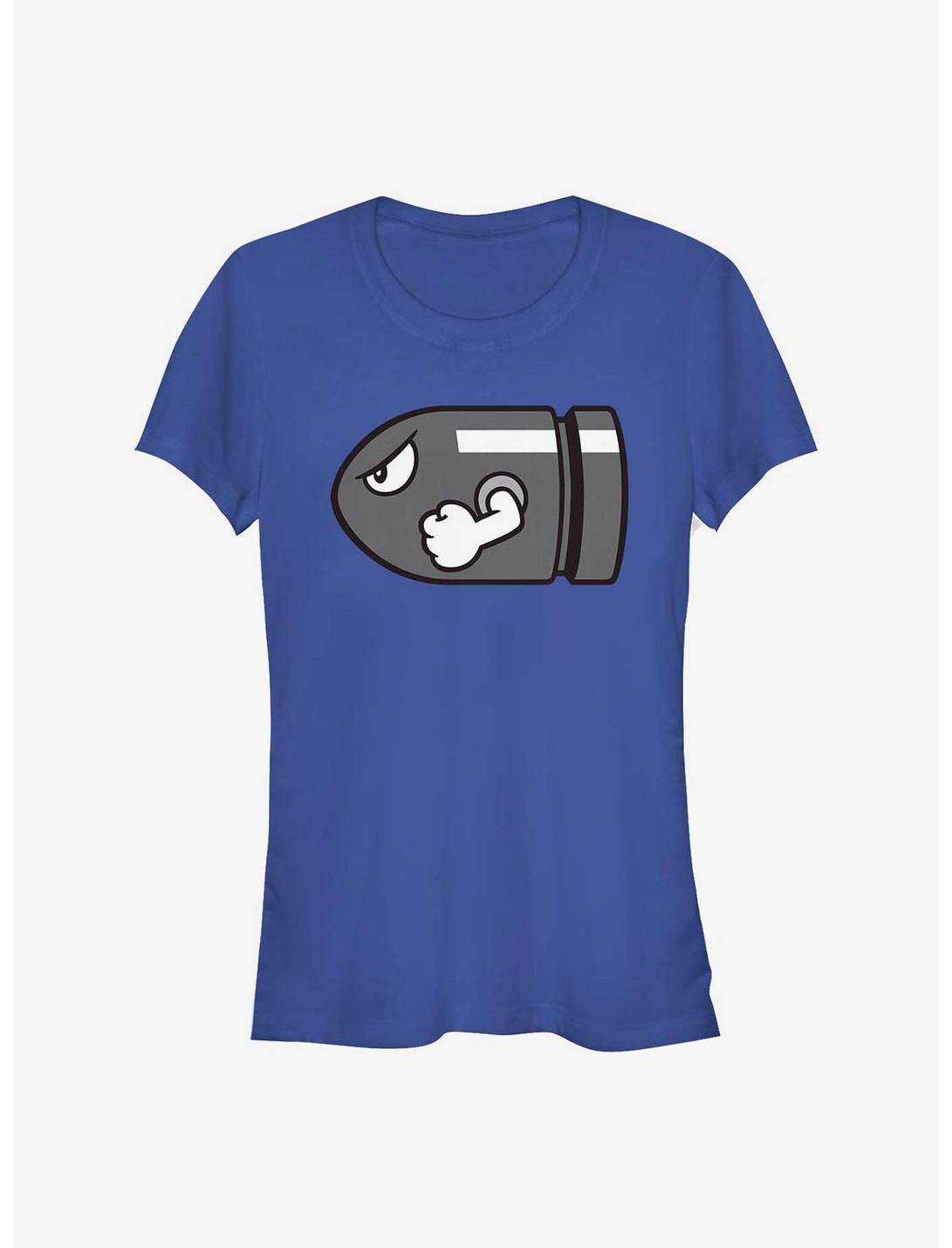 T-shirt Fille Nintendo Mario Bullet Bill