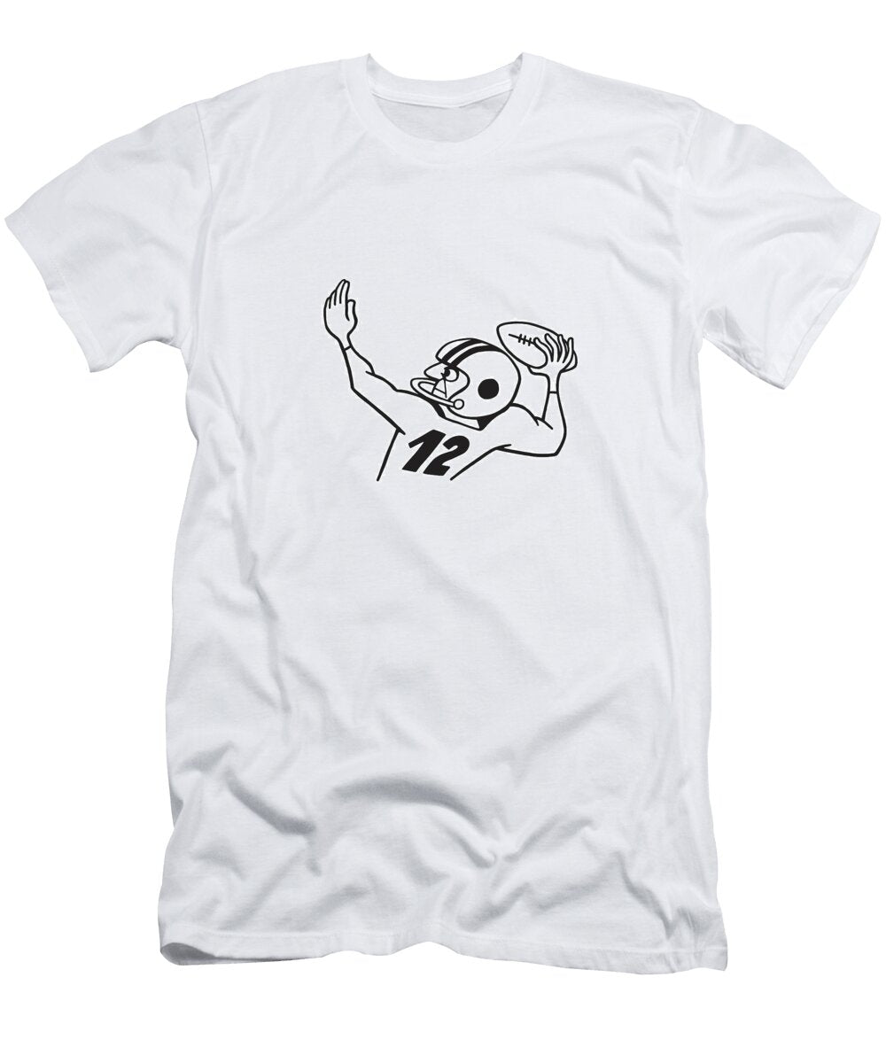 17 Football Player Csa Images T-Shirt