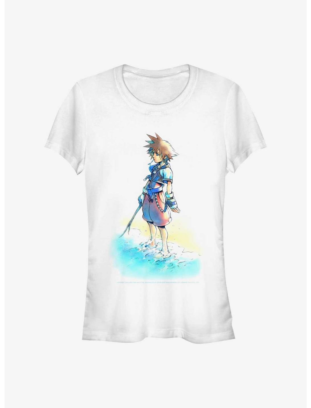 T-shirt Fille Sora Plage Disney Kingdom Hearts