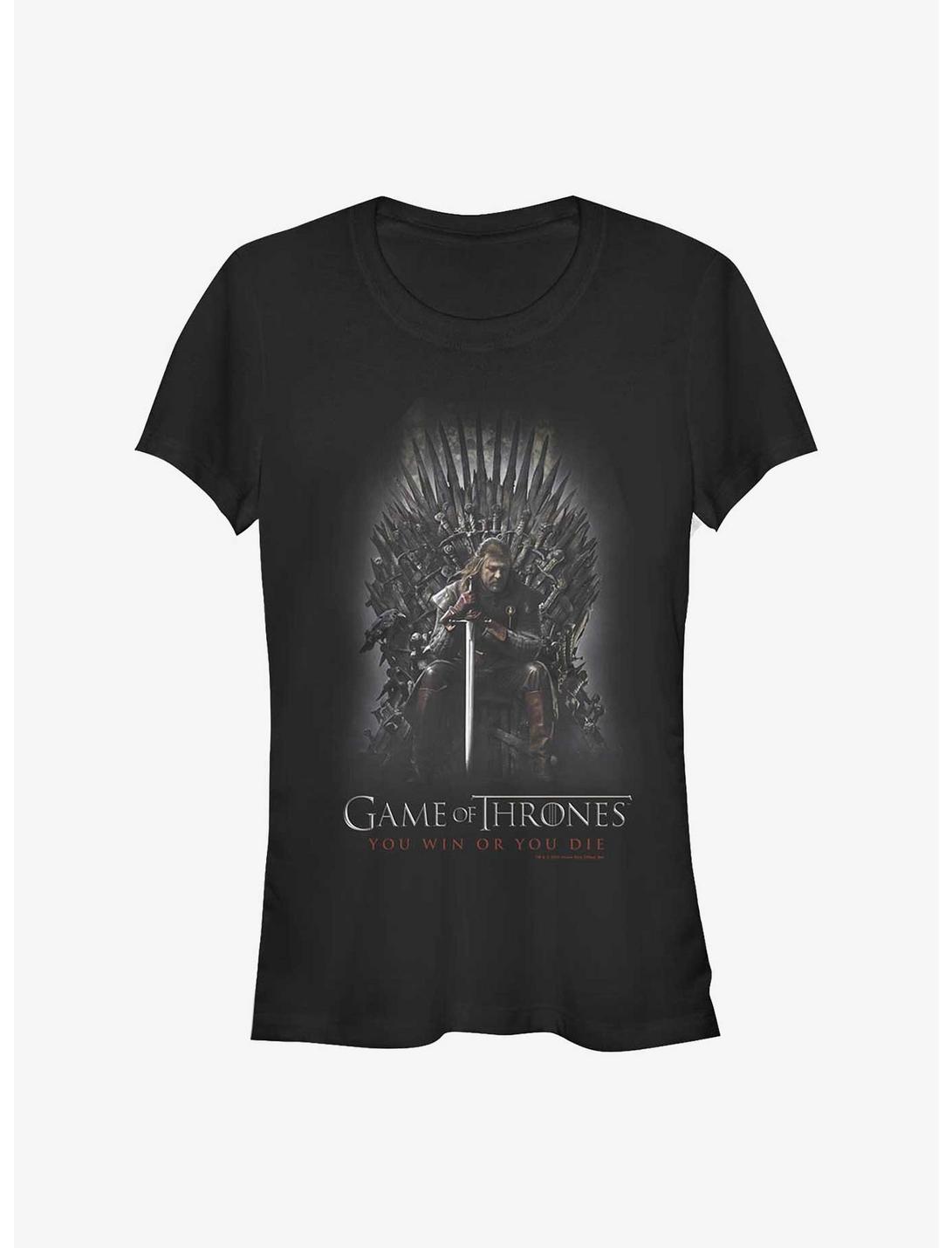 T-shirt fille Game Of Thrones Stark Trône de Fer
