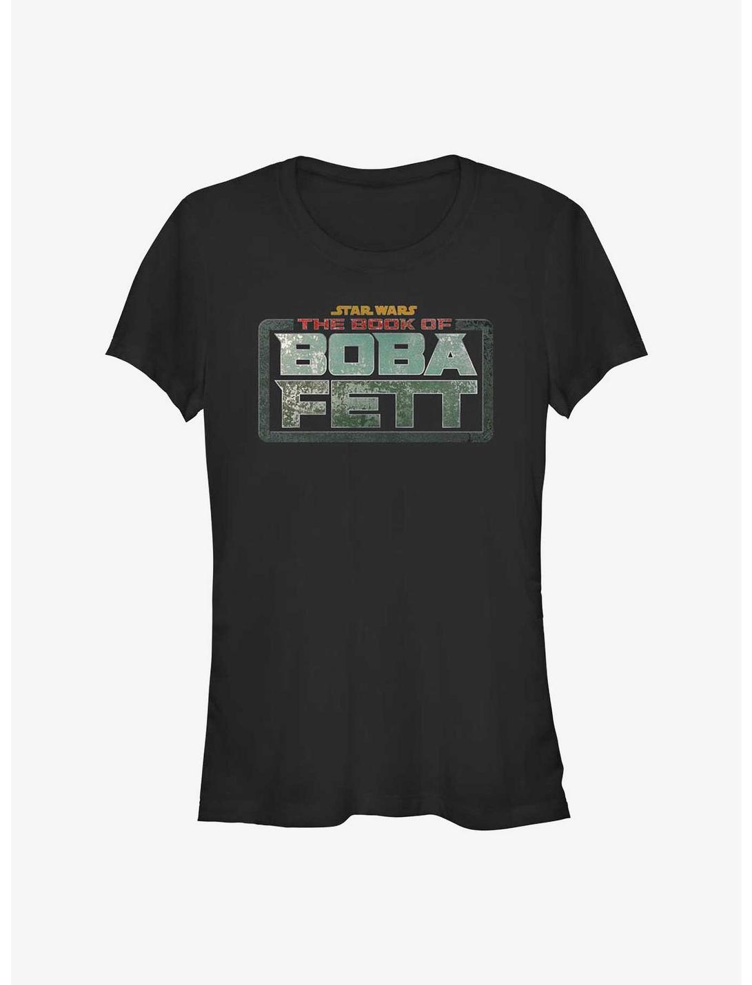 Star Wars The Book of Boba Fett Main Logo Girls T-Shirt