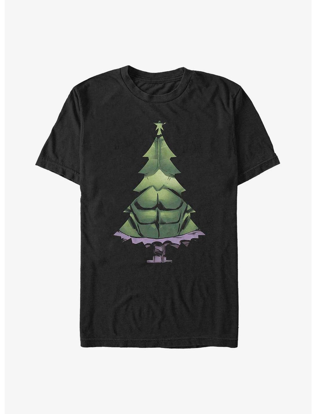 Marvel Avengers Hulk Christmas Tree T-Shirt