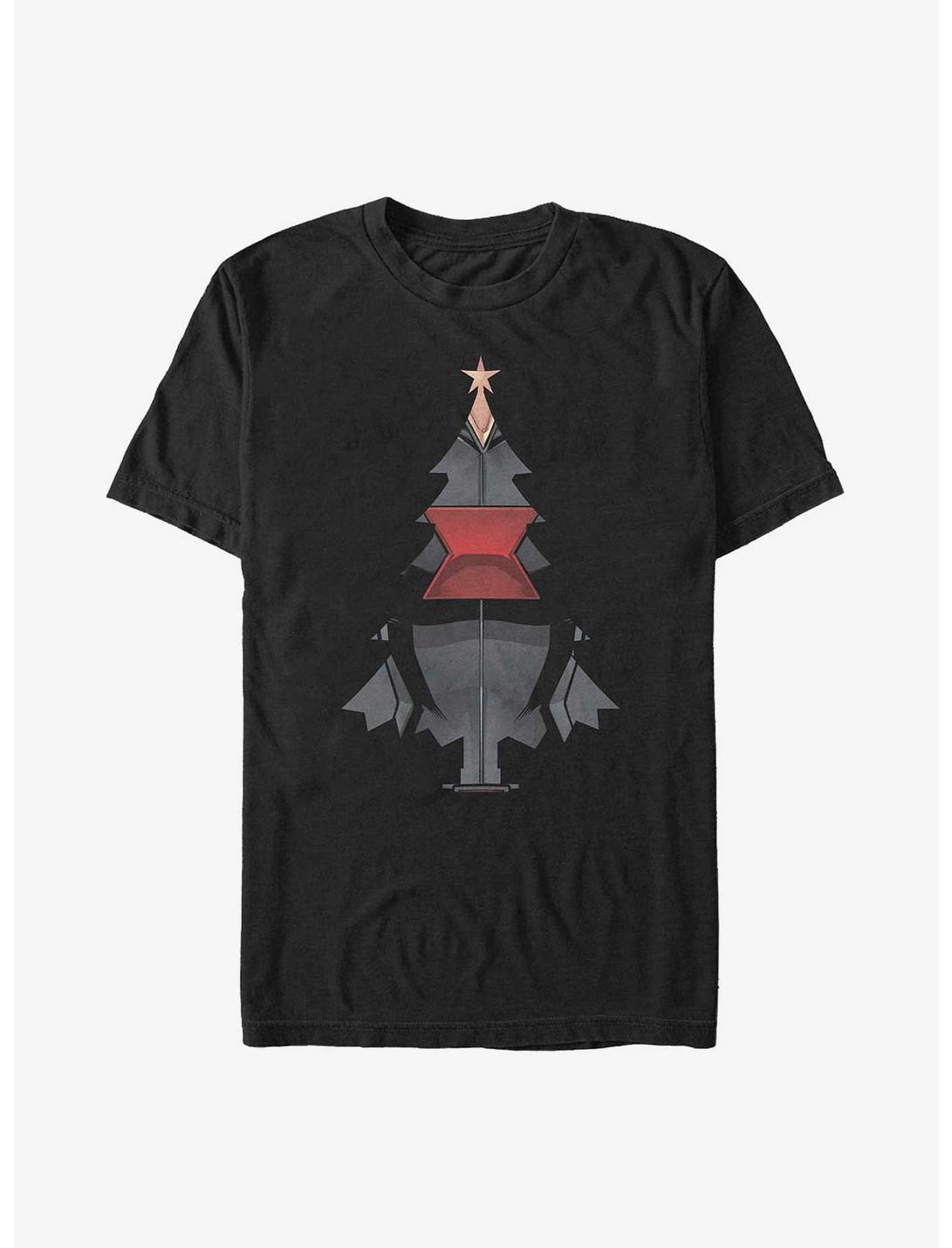 Marvel Avengers Widow Christmas Tree T-Shirt