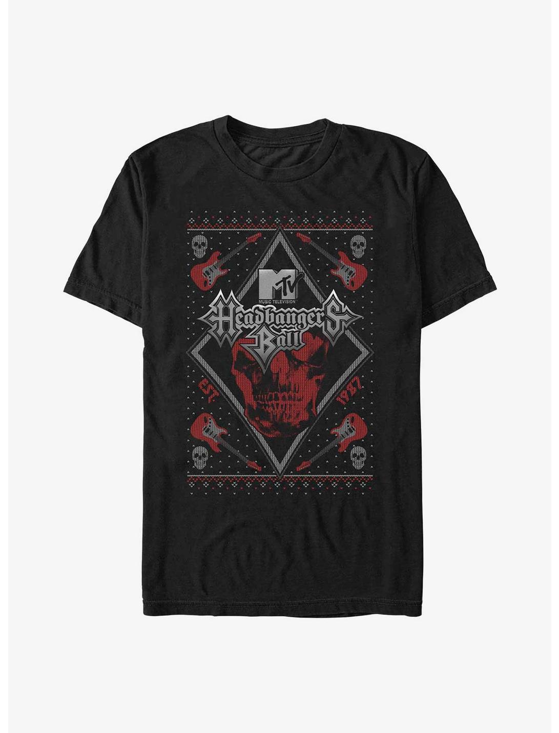 T-shirt pull MTV Ugly Holiday Headbangers Ball
