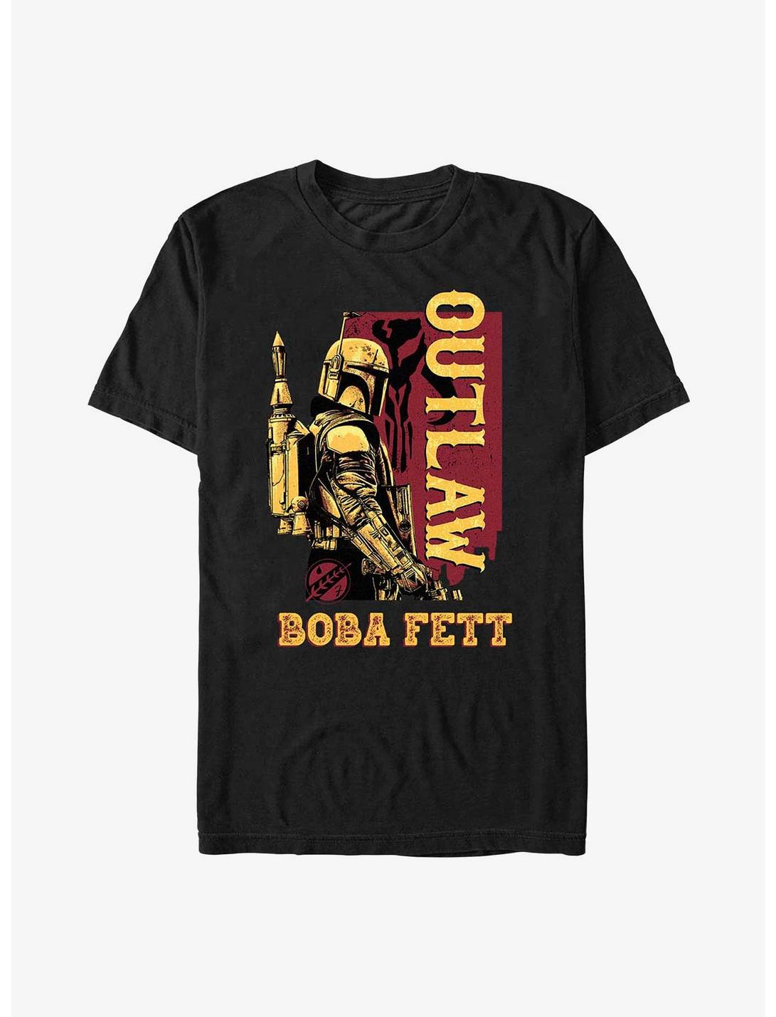 Star Wars The Book Of Boba Fett Outlaw Boba Fett T-Shirt