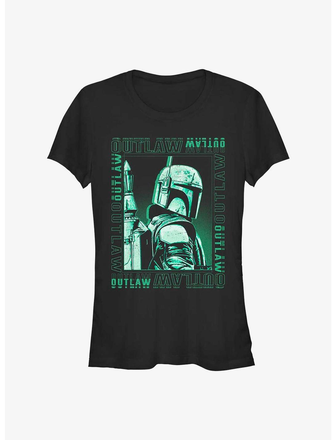 Star Wars The Book Of Boba Fett Punk Outlaw Girls T-Shirt