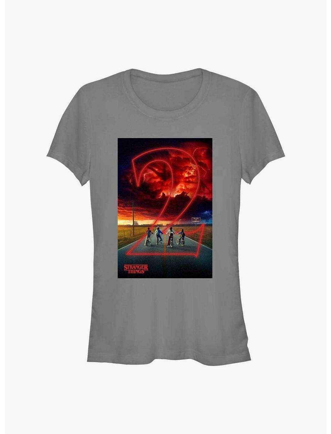T-shirt Fille Poster Stranger Things Saison 2