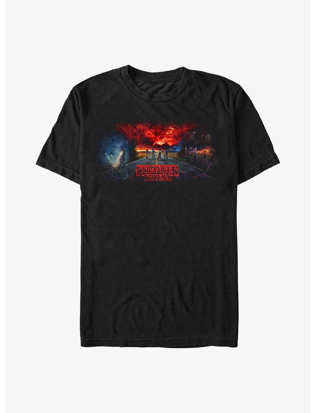 Stranger Things Stranger Tryptych T-Shirt