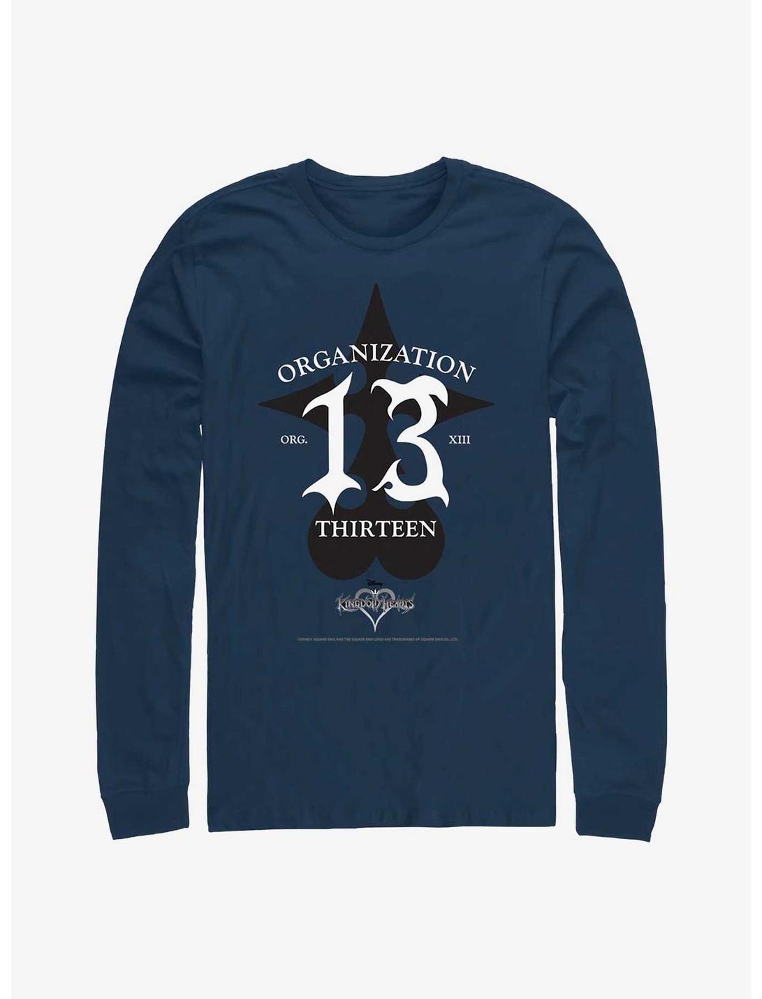 T-shirt à manches longues Disney Kingdom Hearts Organisation XIII