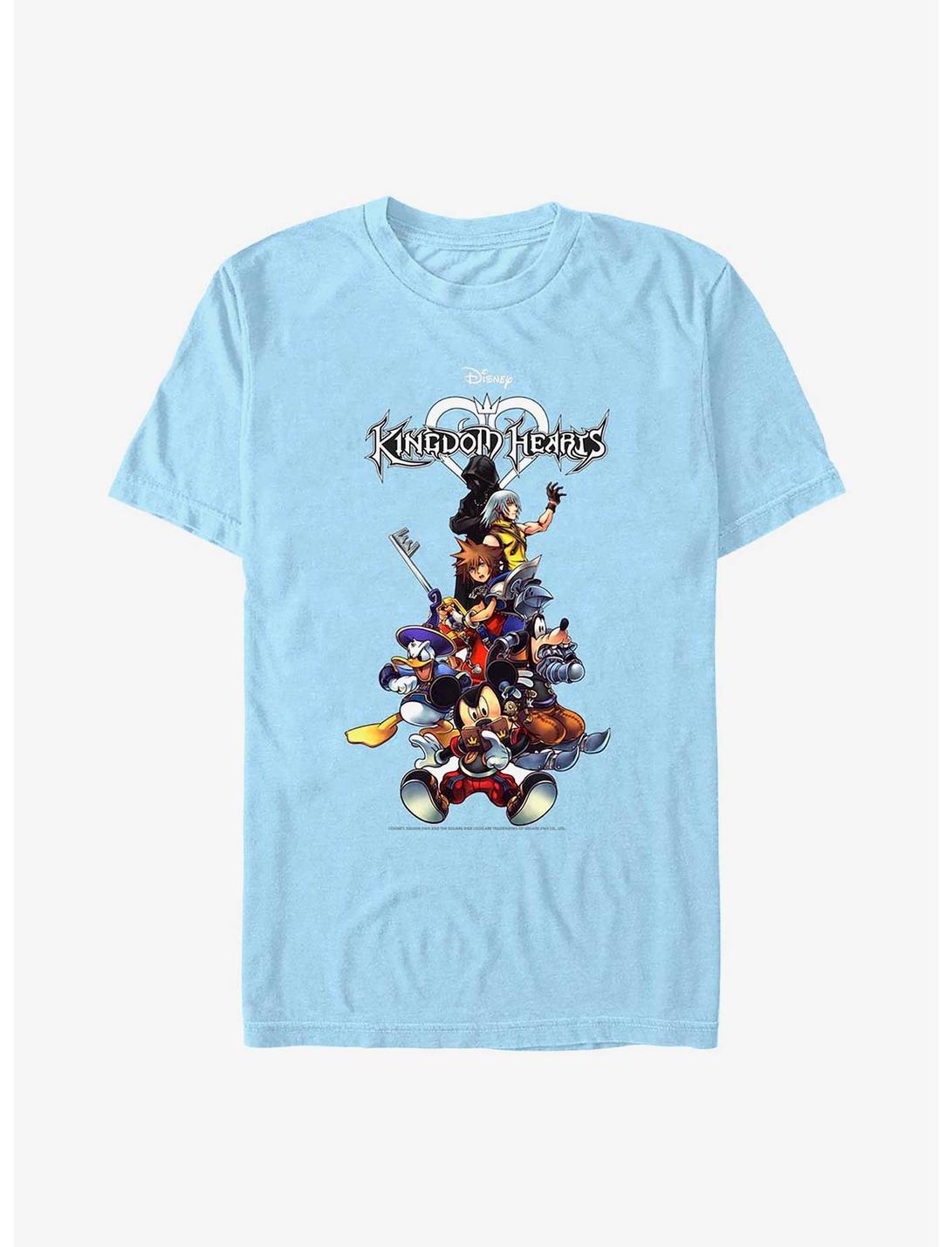 Disney Kingdom Hearts Group With Logo T-Shirt