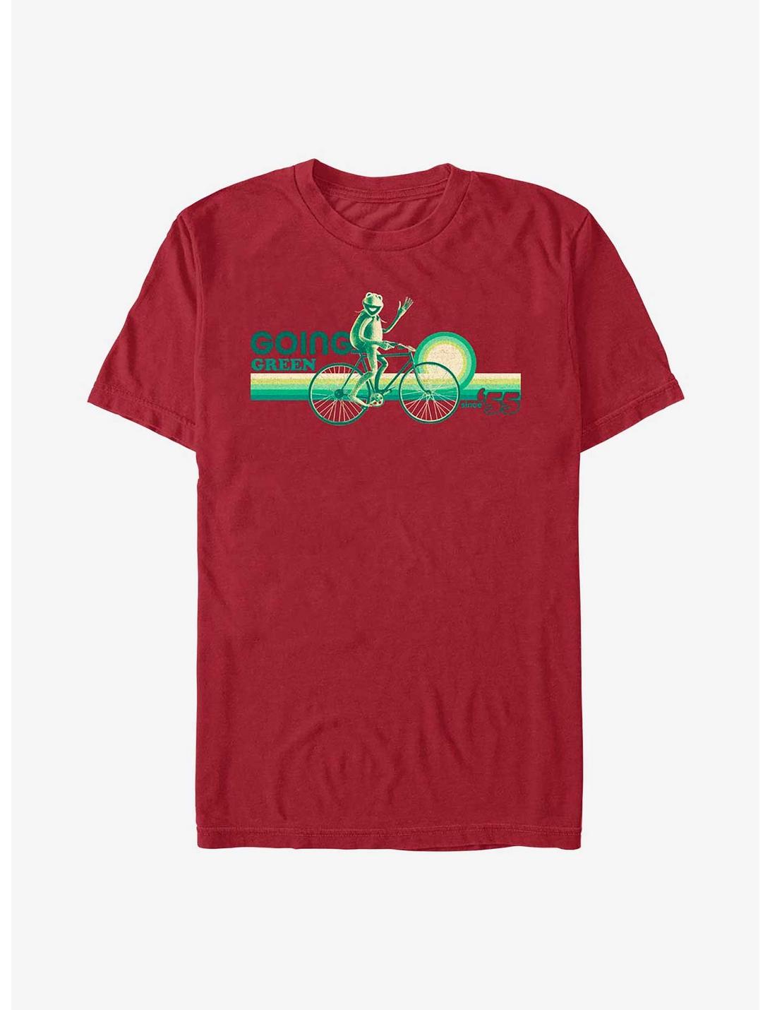 Disney The Muppets Kermit Green Stripes T-Shirt