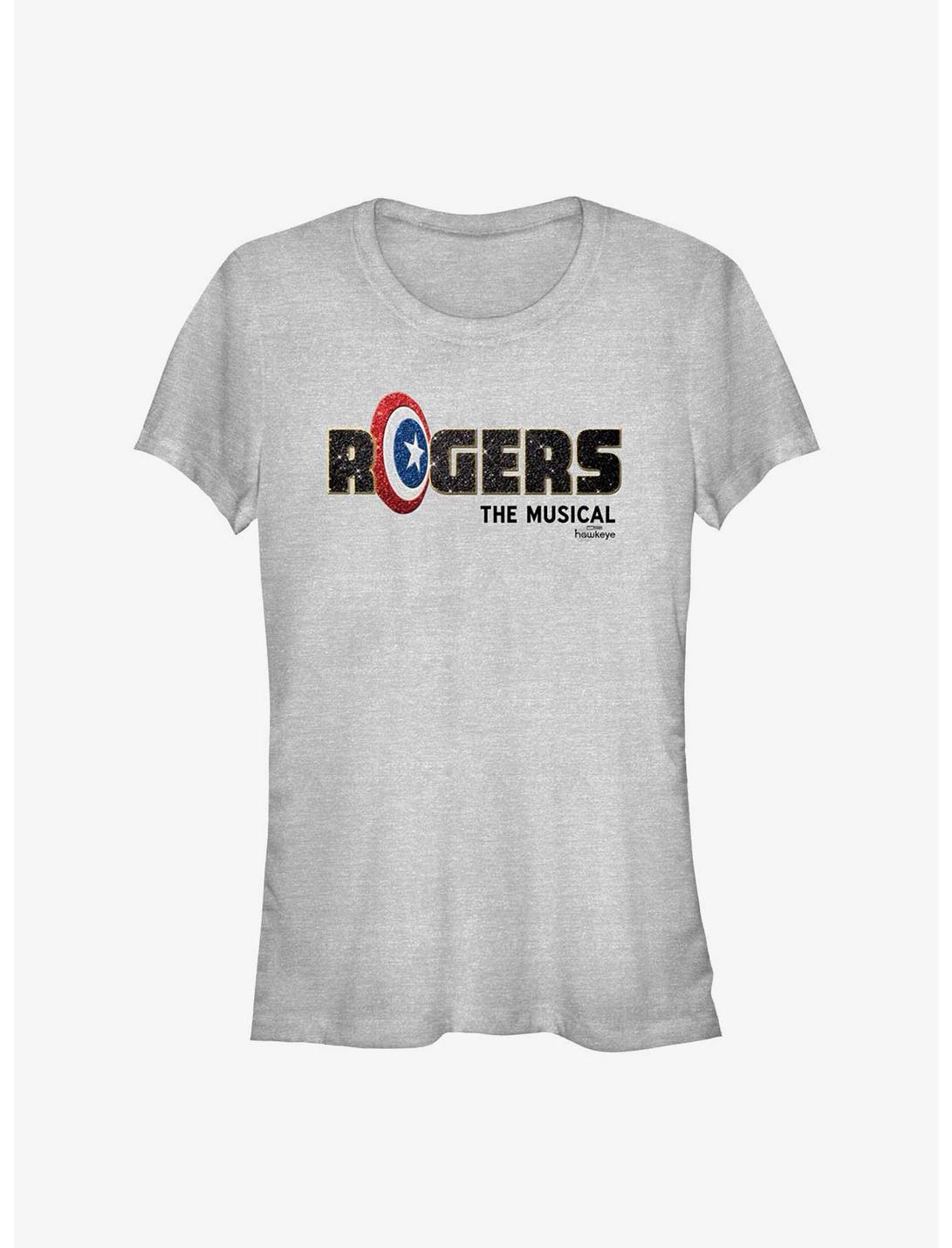 Marvel's Hawkeye Rogers: The Musical Logo Girl's T-Shirt
