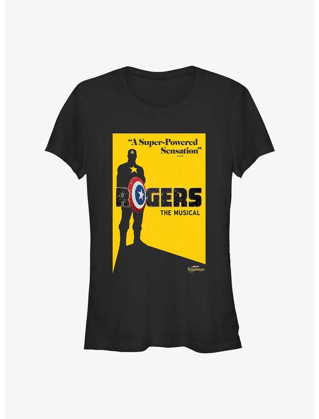 Marvel's Hawkeye Rogers: The Musical Poster Girl's T-Shirt
