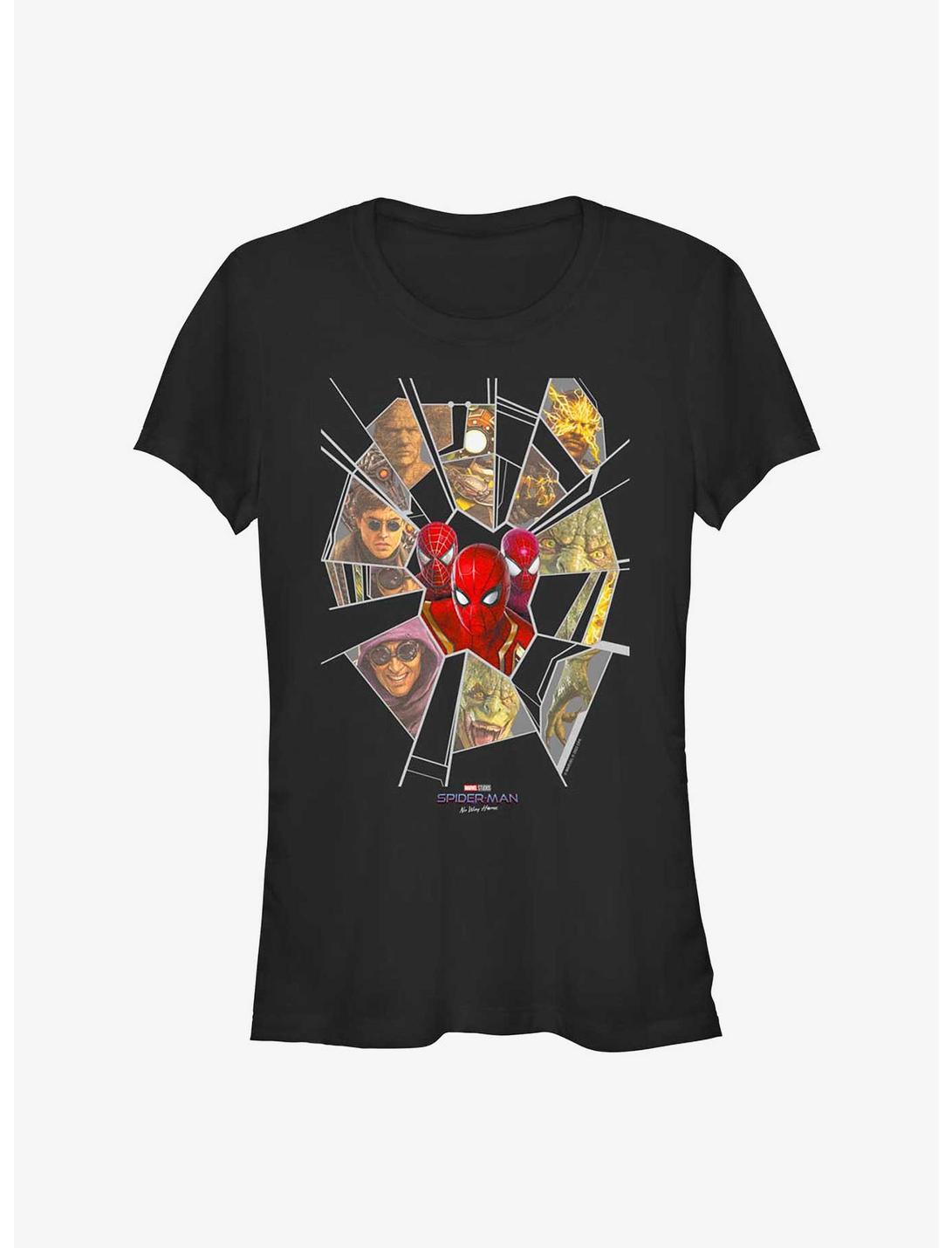 T-shirt Fille Marvel Spider-Man: No Way Home La Toile des Méchants