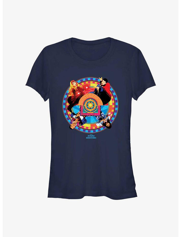Marvel Doctor Strange In The Multiverse Of Madness Team Badge Girls T-Shirt