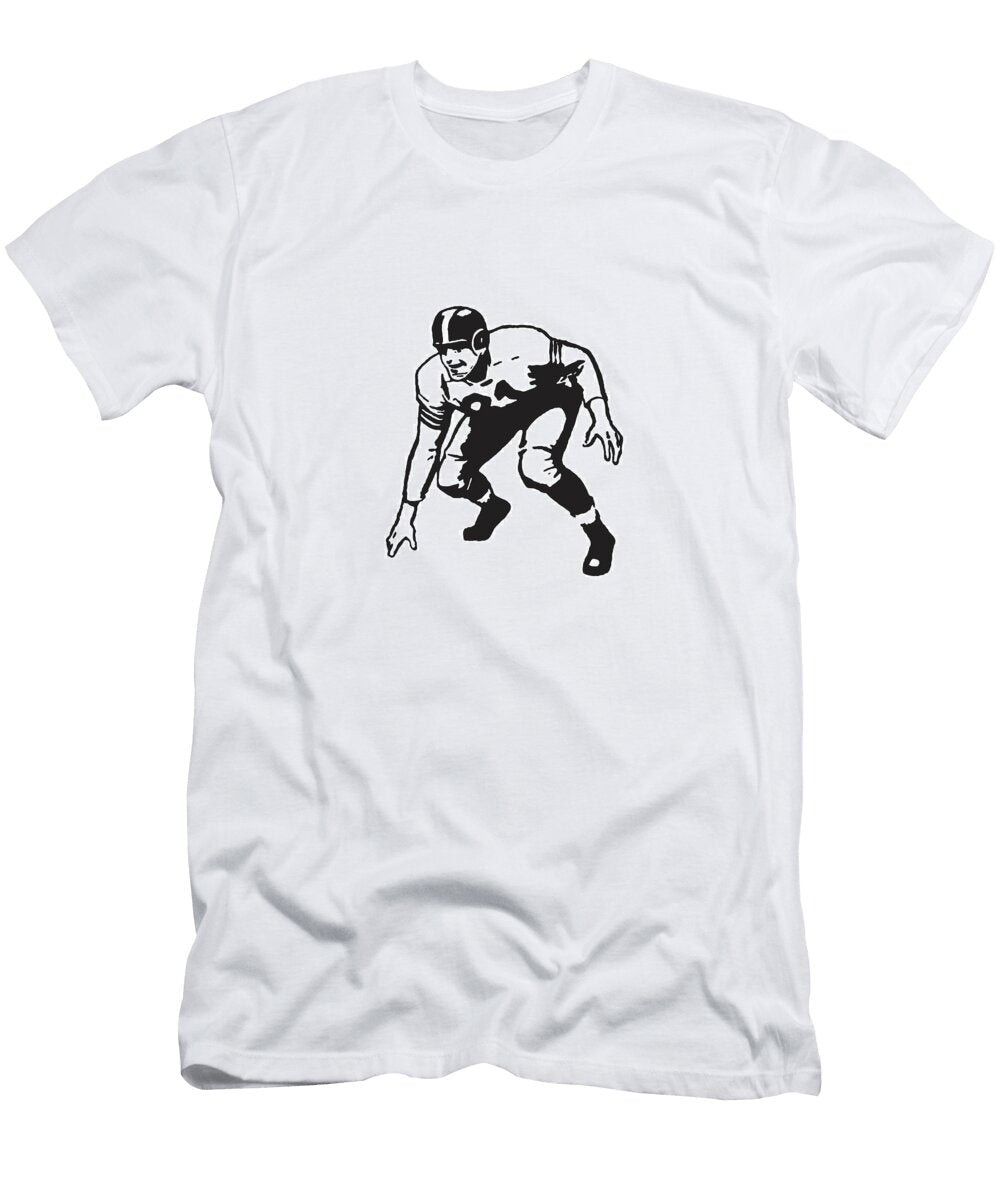 18 Football Player Csa Images T-Shirt