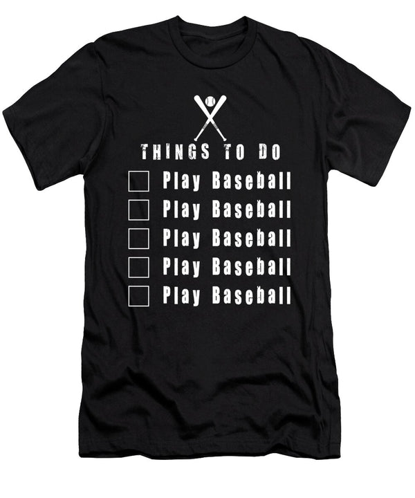 18 Funny Baseball Bat Glove Baseball Player Gift Muc Designs T-Shirt