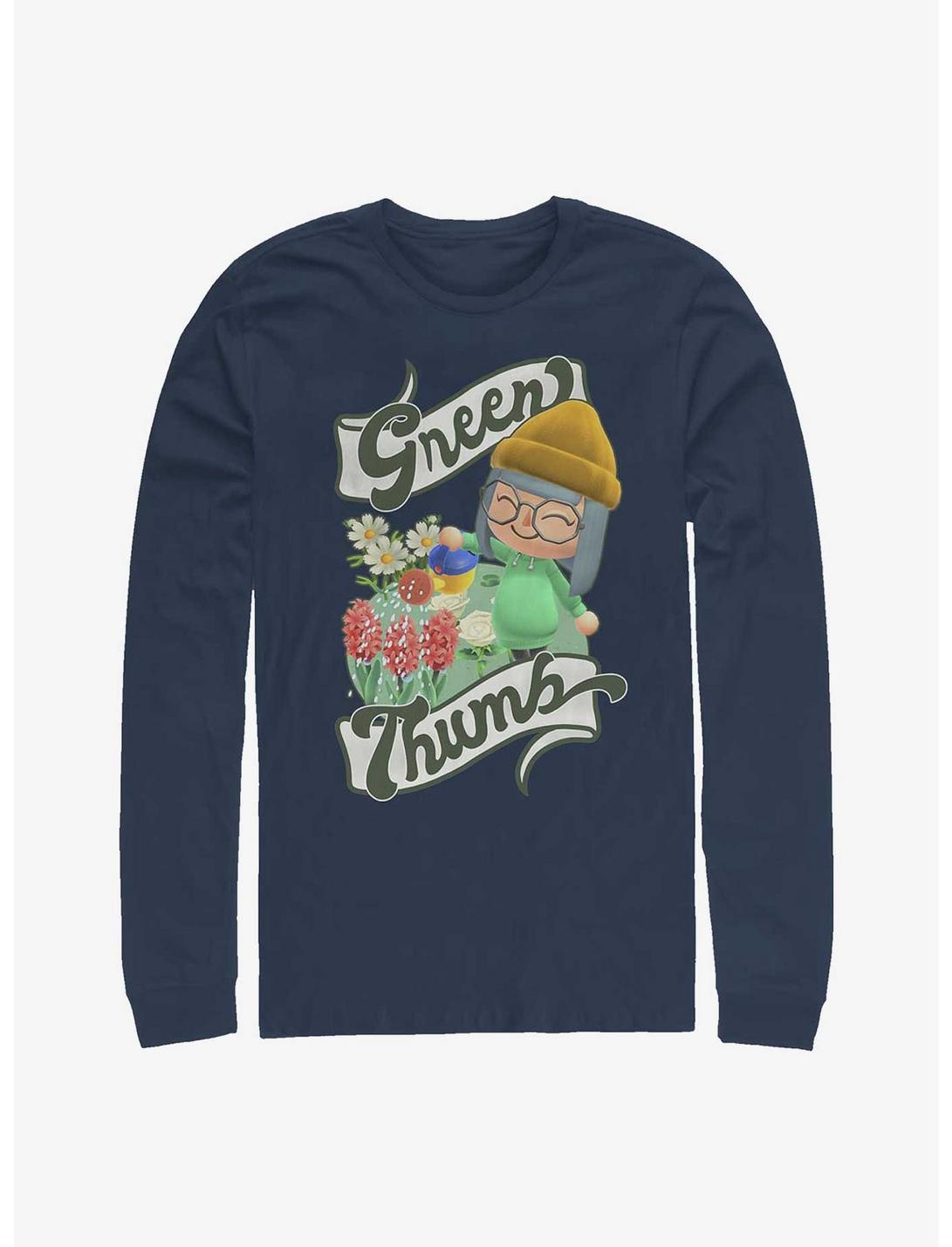 Nintendo Animal Crossing Green Thumbr Long-Sleeve T-Shirt