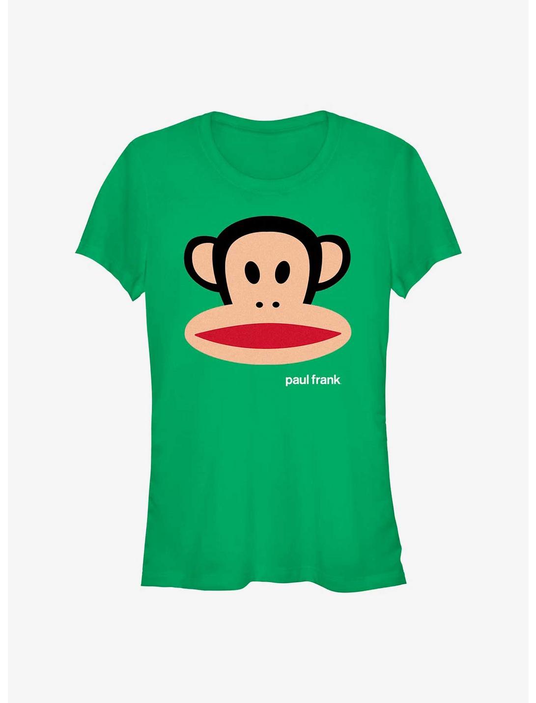 T-shirt Paul Frank large fille avec tête de Julius et logo