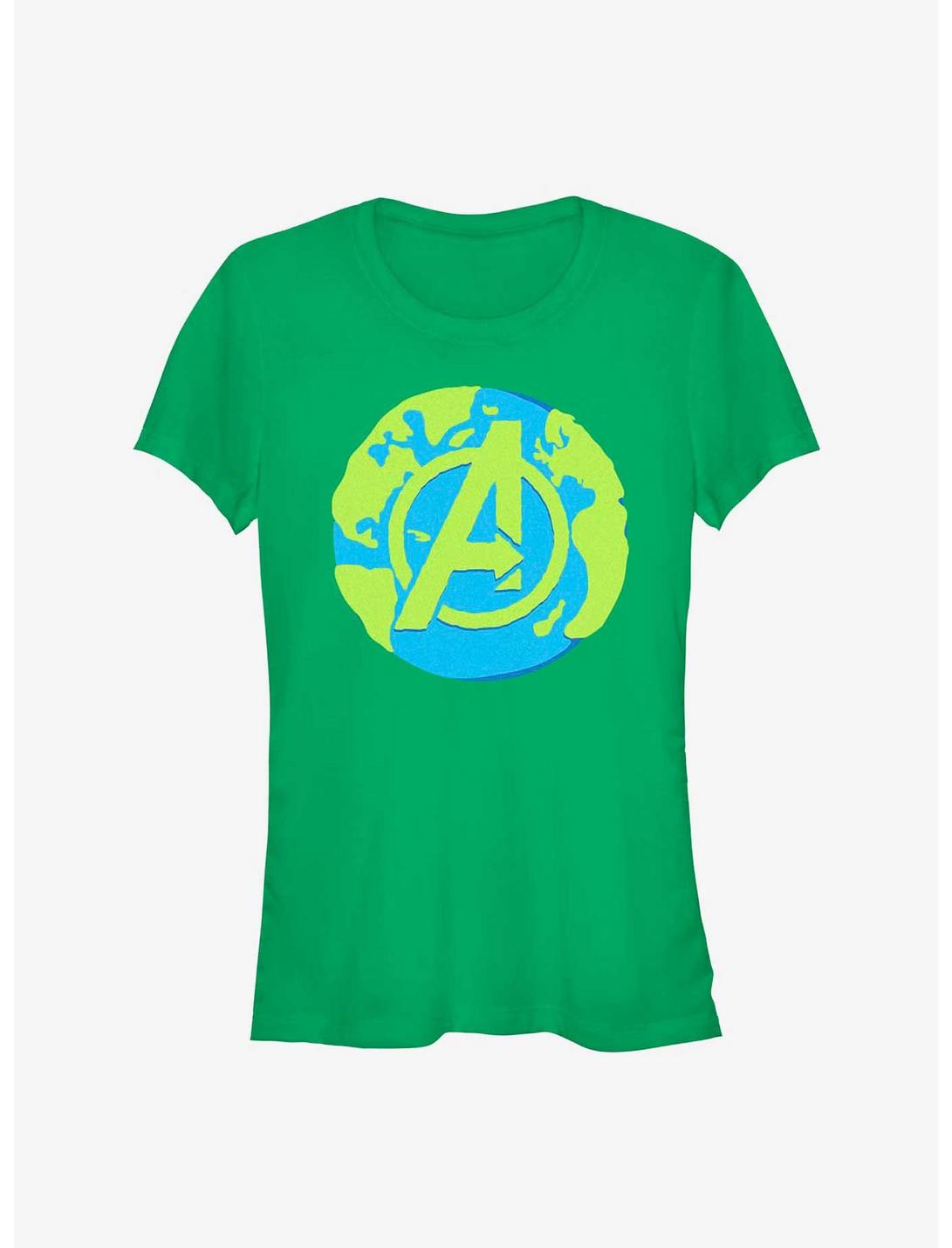 Marvel Avengers Earth Day Avengers World Girls T-Shirt