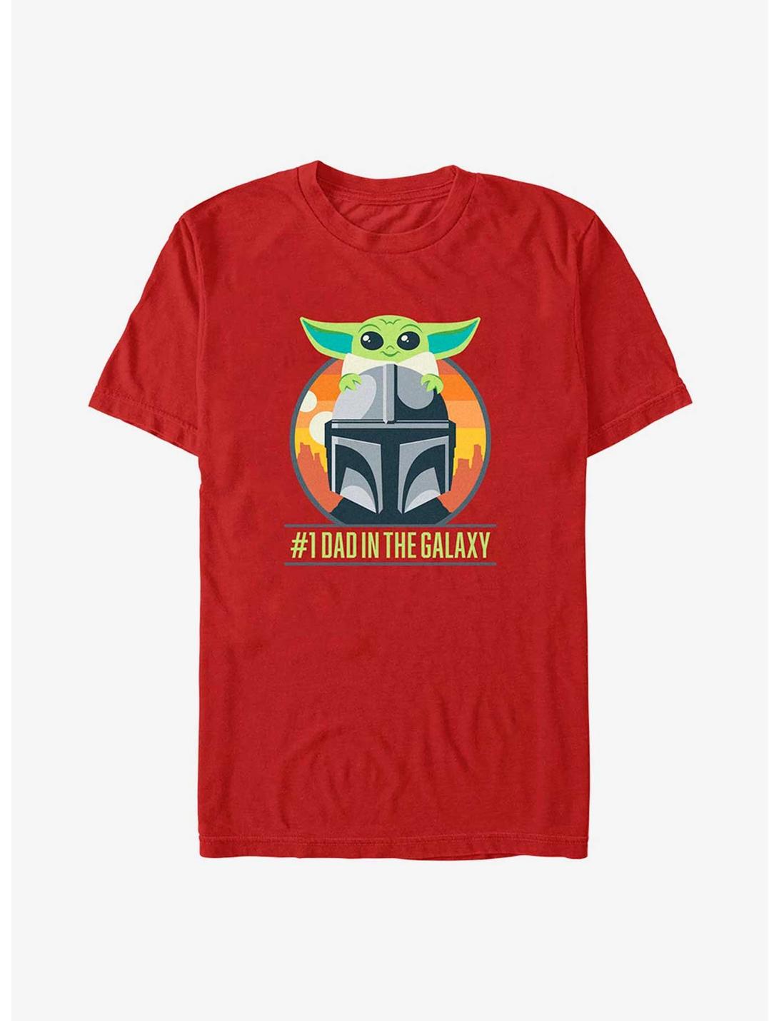 Star Wars The Mandalorian Father's Day Mando Piggy Back T-Shirt