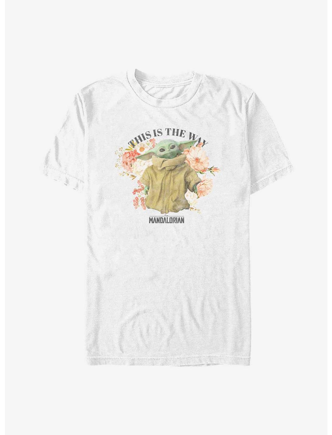 Star Wars The Mandalorian Floral Child T-Shirt