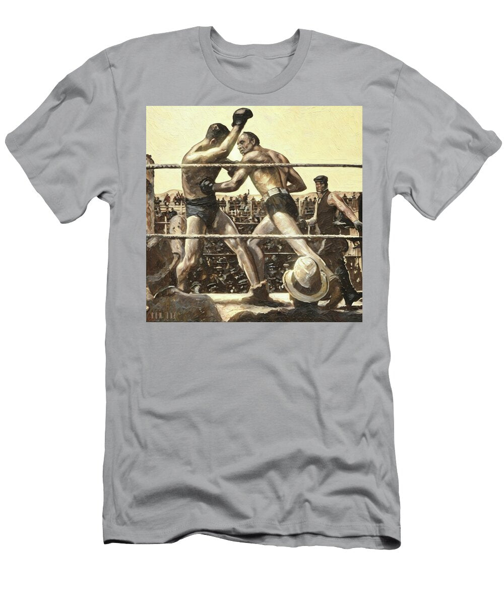 1897 Corbett Fitzsimmons Fight Row One Brand T-Shirt