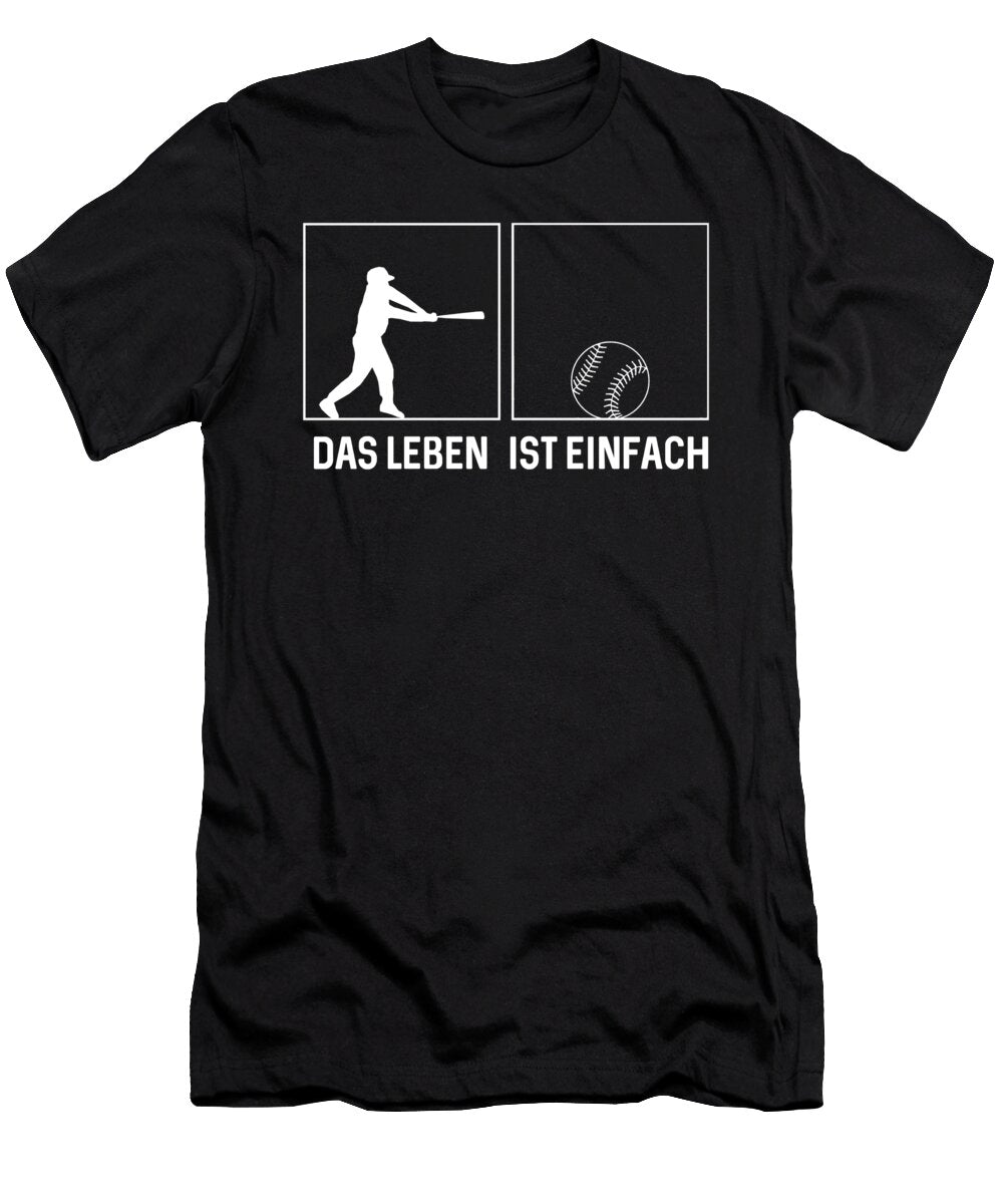 19 Funny Baseball Bat Glove Baseball Player Gift Muc Designs T-Shirt