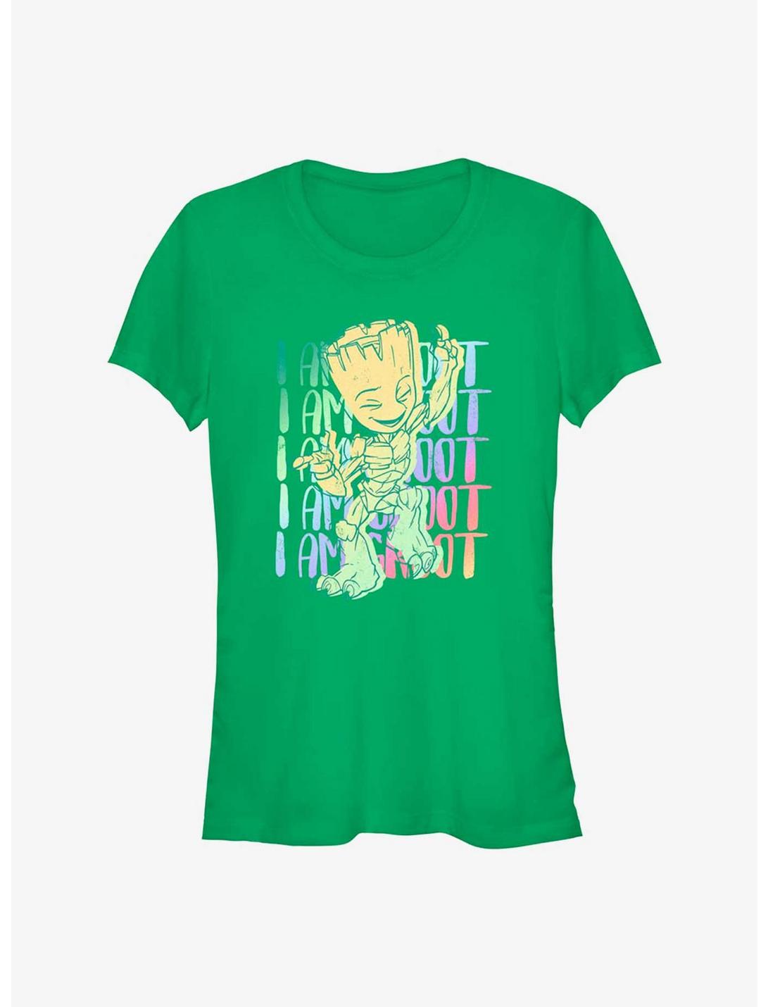 T-Shirt Fille Marvel Les Gardiens de la Galaxie Groot Dansant