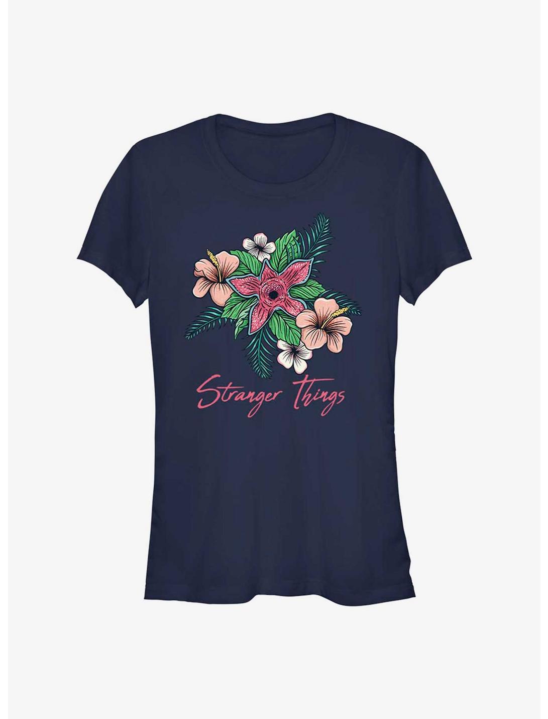 Stranger Things Floral Things Girls T-Shirt
