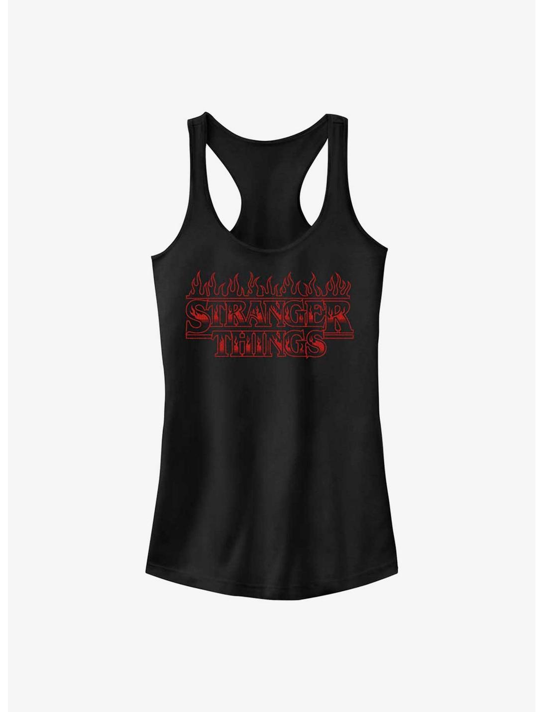 Stranger Things Redfire Logo Girls Tank