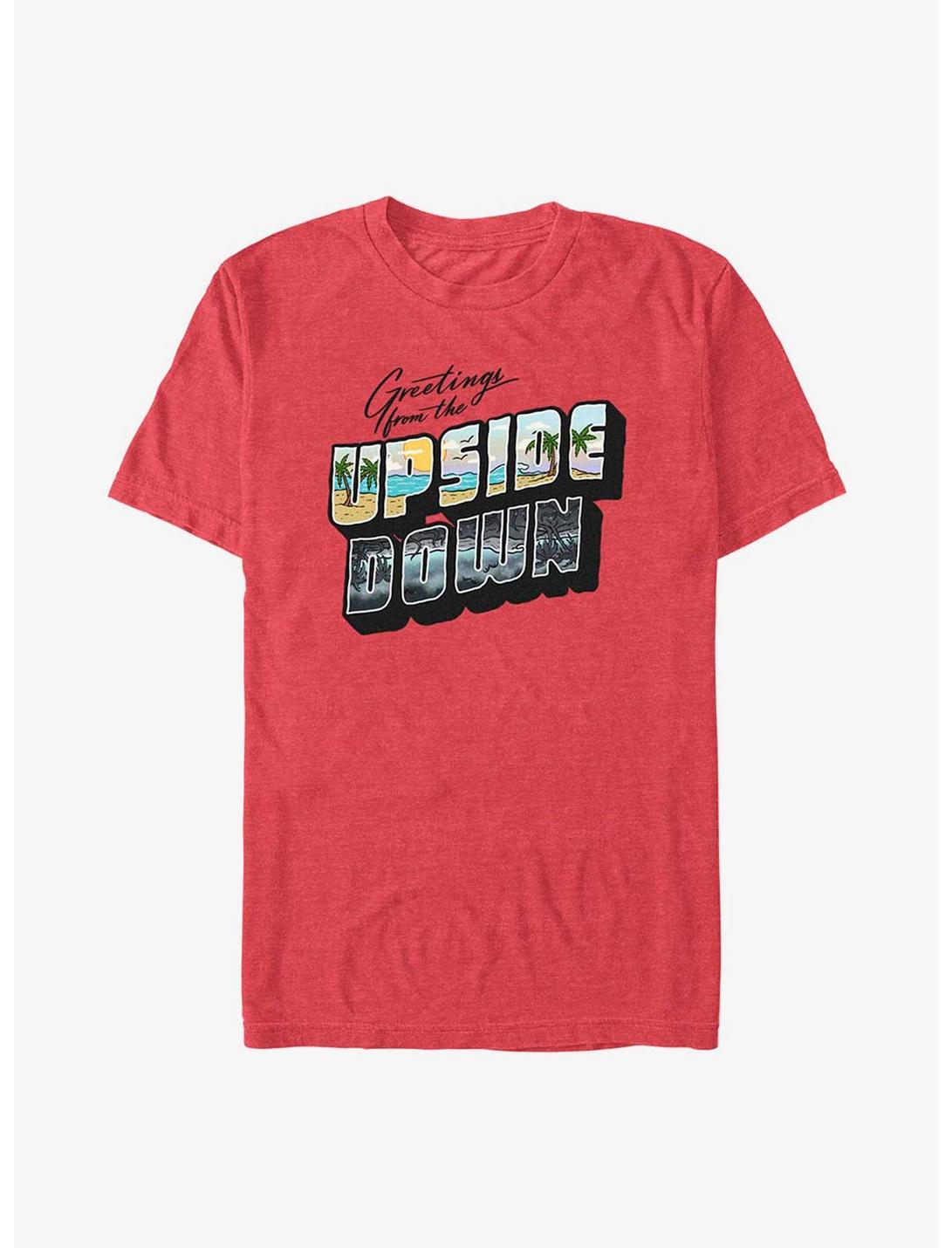 Stranger Things Upside Down Postcard T-Shirt