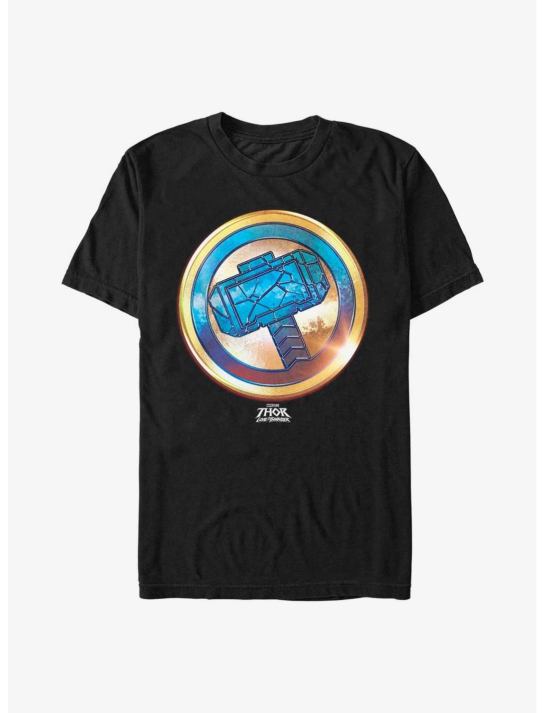 Marvel Thor: Love And Thunder Mjollnir Gold T-Shirt