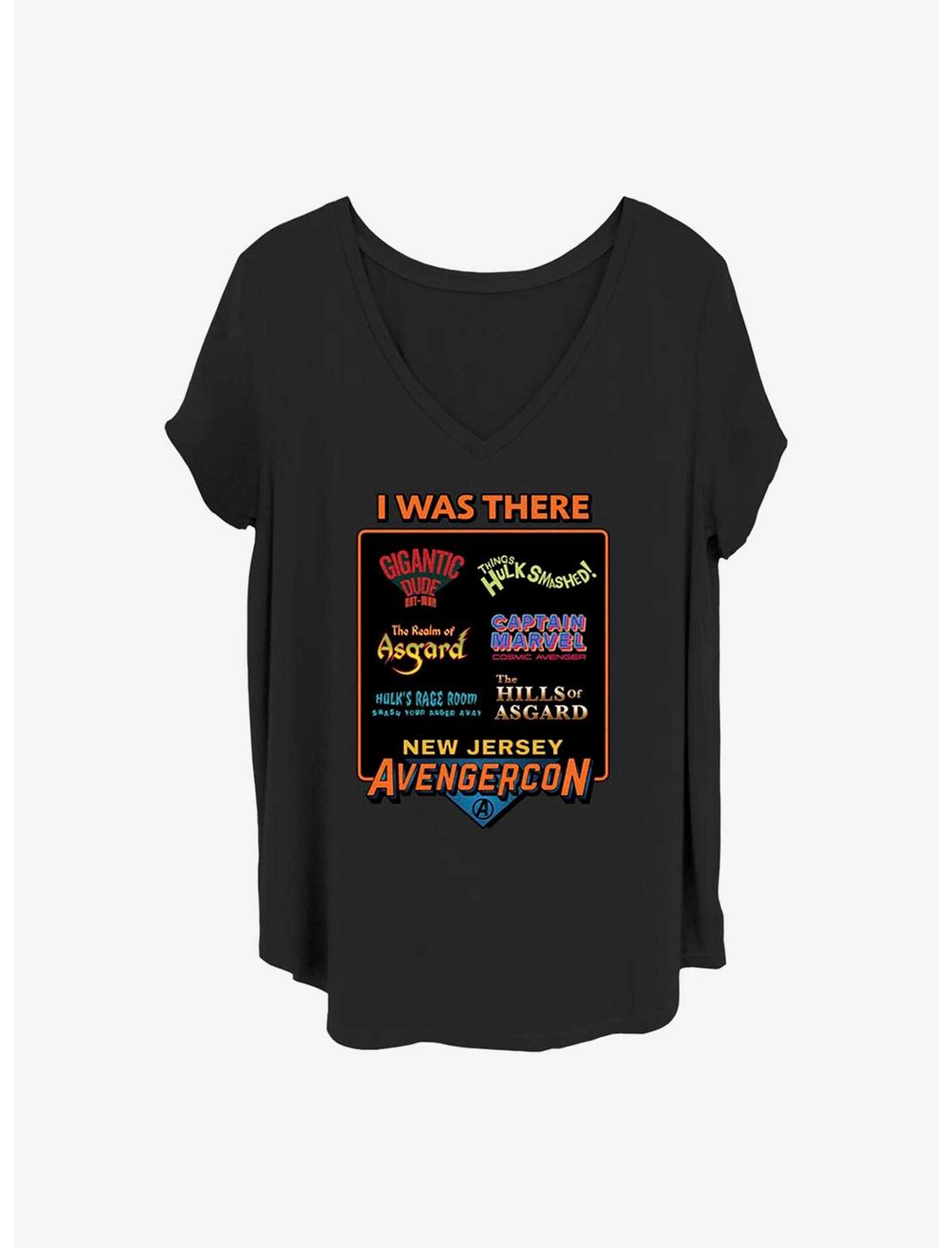 Marvel Ms. Marvel Avengerscon I Was There Girls T-Shirt Plus Size