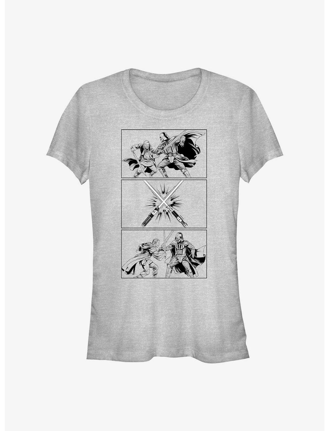 Star Wars Obi-Wan Kenobi Battle Sequence Girls T-Shirt