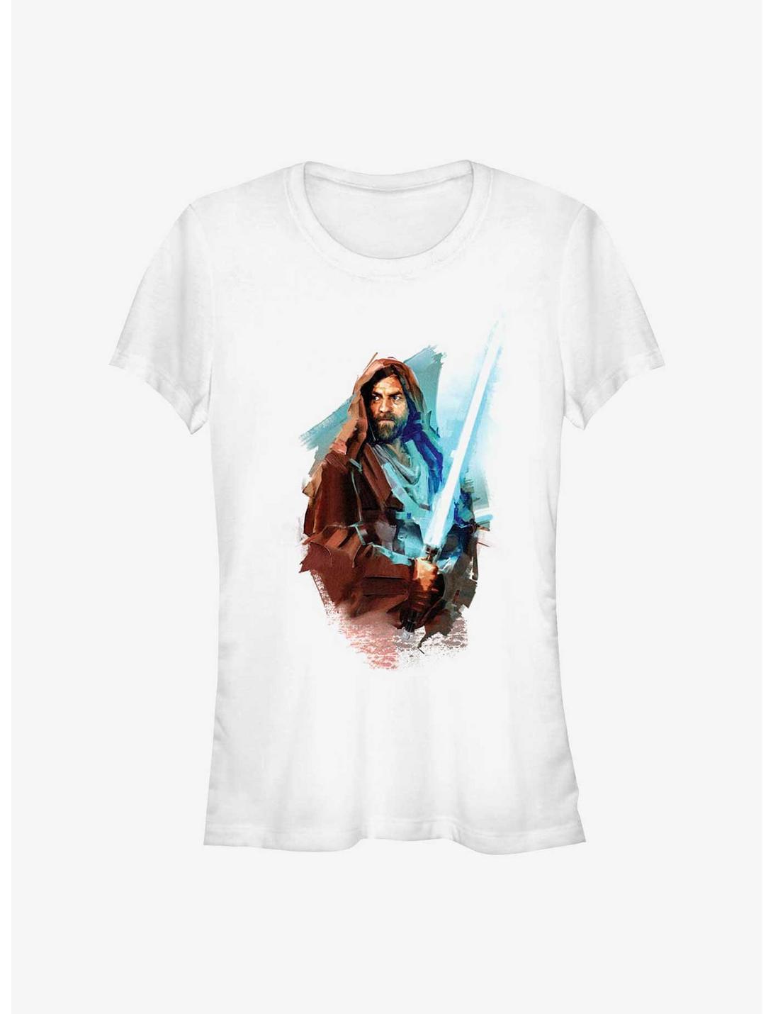 T-shirt pour Filles Star Wars Obi-Wan Kenobi Peint