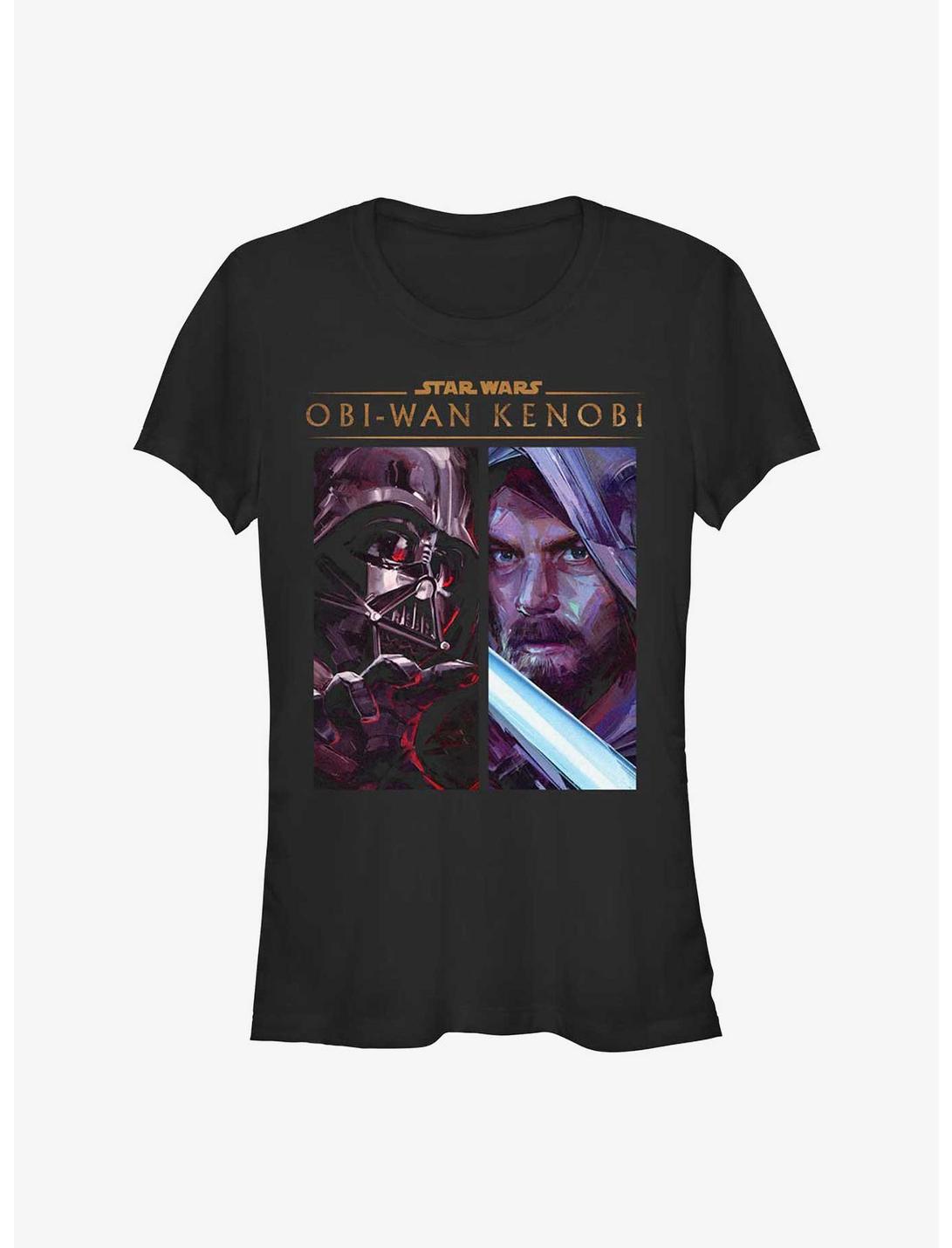 Star Wars Obi-Wan Kenobi Clash Of Strength Girls T-Shirt