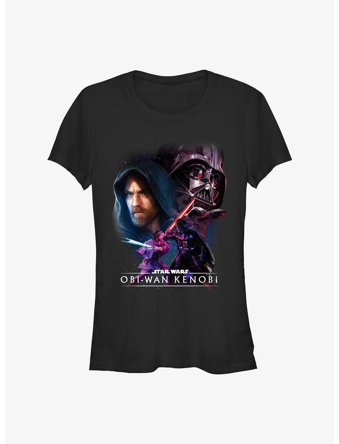 Star Wars Obi-Wan Kenobi Galaxy Face-Off Girls T-Shirt