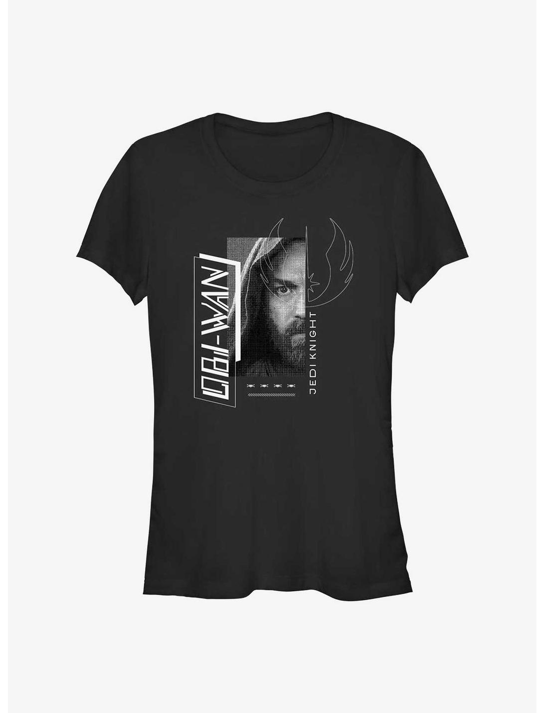 Star Wars Obi-Wan Kenobi Jedi Knight Portrait Girls T-Shirt