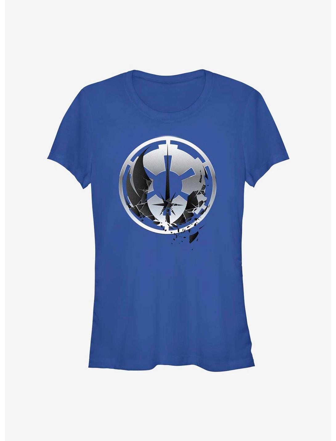 Star Wars Obi-Wan Kenobi Jedi To Empire Logo Girls T-Shirt