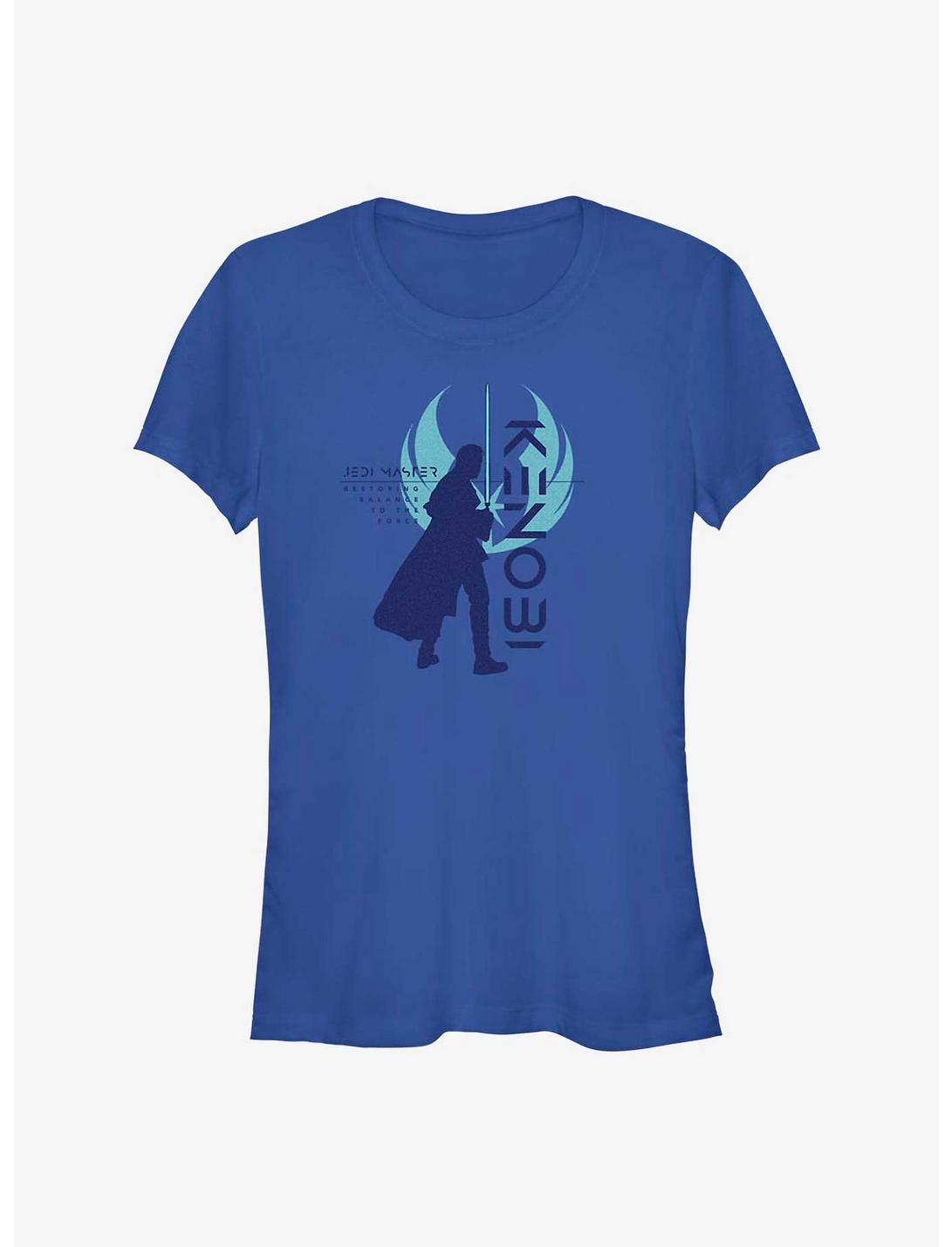 Star Wars Obi-Wan Kenobi Resistance Silhouette Girls T-Shirt