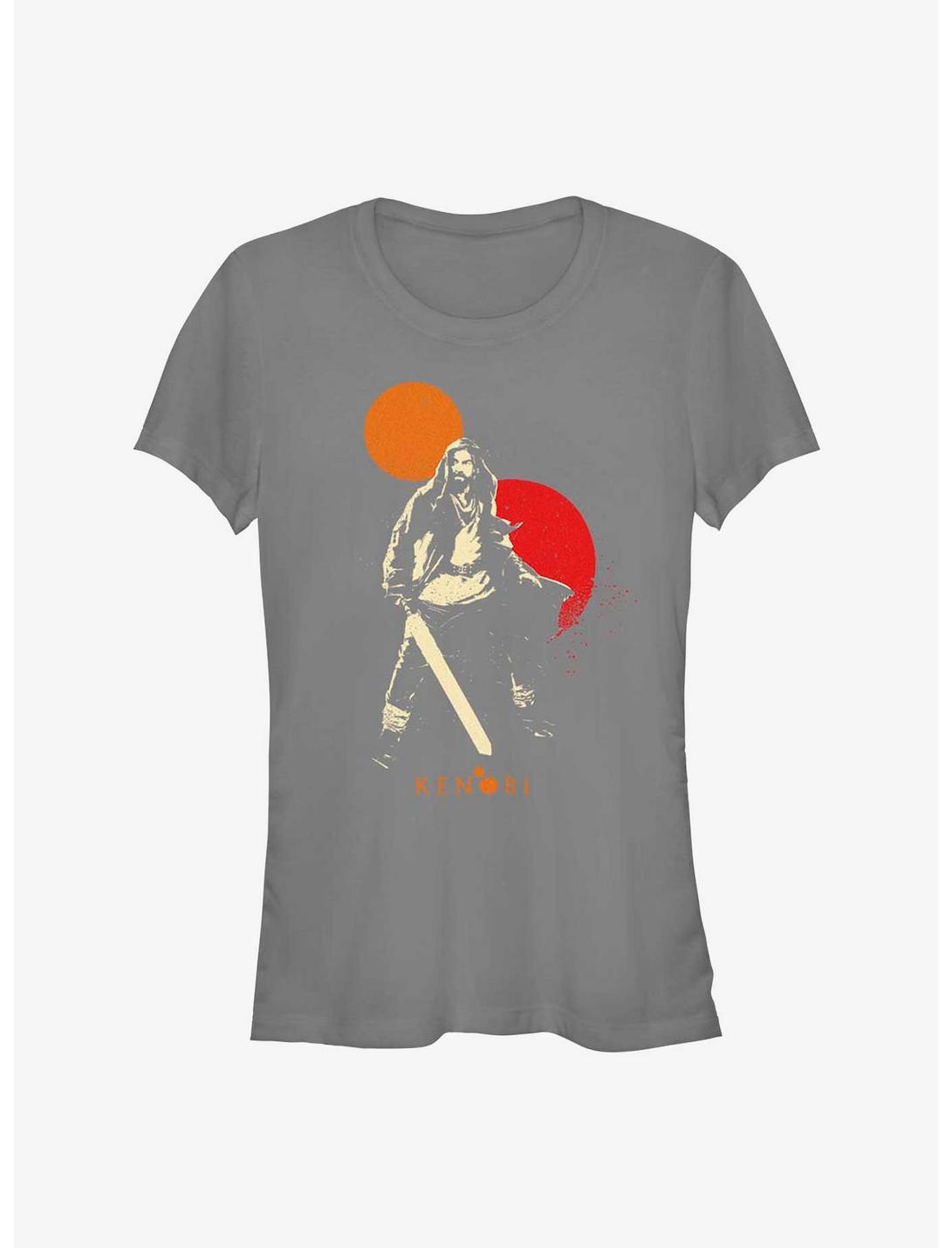 T-Shirt Fille Star Wars Obi-Wan Kenobi Deux Soleils Héroïne
